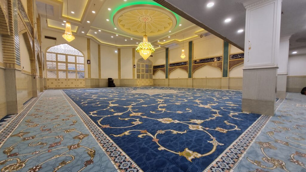 فرش بزرگ یکپارچه ماشینی مسجدی